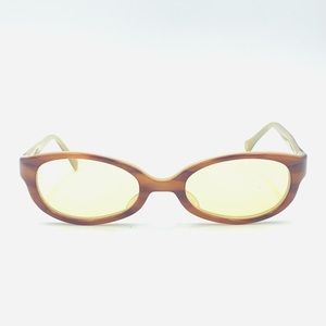 Kata Brown Oval Sunglasses Frames